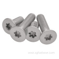 Stainless steel flat head socket screws Hex socket head screws